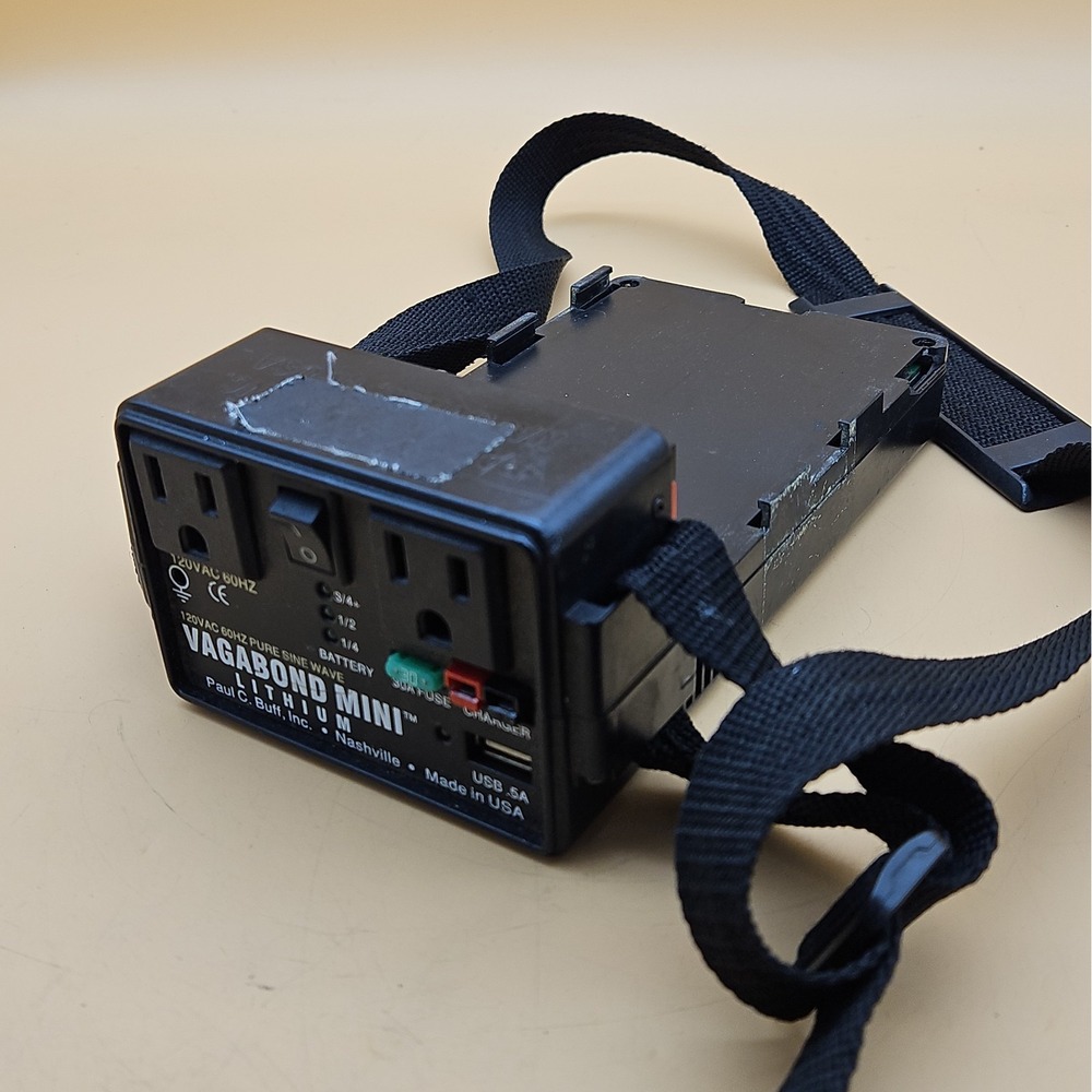 Paul C Buff Vagabond Mini Lithium Power System Tested Works No Battery Or Cord